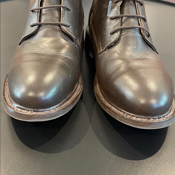 Men's Proxon Mich steel toed dark Brown Leather Boots - Picture 4 of 14